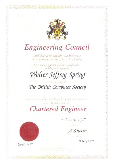 Chartered Engineer