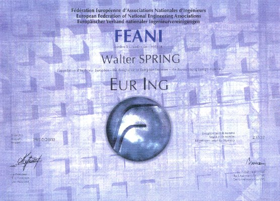 Eur.Ing. (European Engineer)